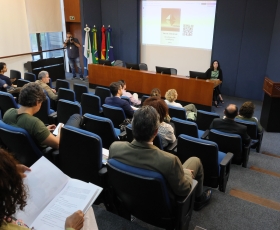 Encontro do Serviço Alemão de Intercâmbio Acadêmico com os ex-bolsistas do DF. 31/10/2025 Foto: Beto Monteiro/Ascom UnB